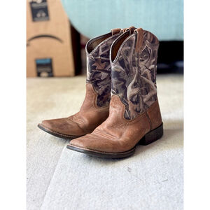 Kids Ariat Cowboy & Western Boots Size 5 Brown Camo